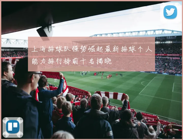 上海排球队强势崛起最新排球个人能力排行榜前十名揭晓
